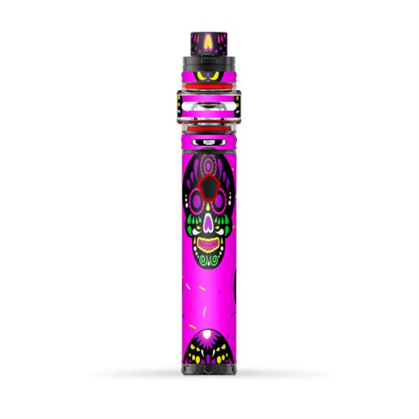 Pink Sugar Skulls Dia De Los Muertos Smok Stick Prince Baby Skin For Cheap