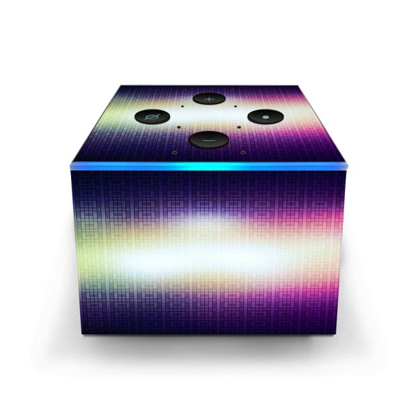 Glowing Mosaic Amazon Fire TV Cube Skin Discount