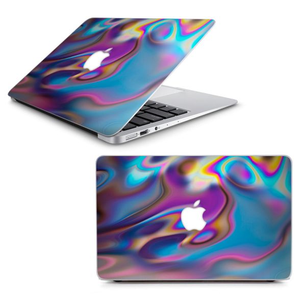 Opalescent Resin Marble Oil Slick Macbook Air 11  A1370 A1465 Skin Sale