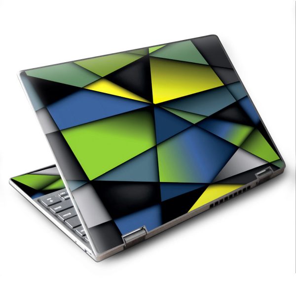 Green Blue Geometry Shapes Lenovo Yoga 710 11.6  Skin For Discount