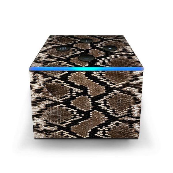 Snakeskin Rattle Python Skin Amazon Fire TV Cube Skin Fashion