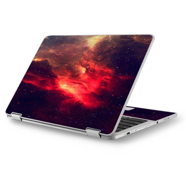 Space Clouds Galaxy Asus Chromebook Flip 12.5  Skin Online