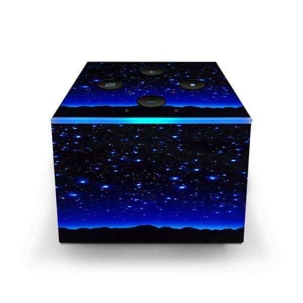 Star Shower Falling Meteors Amazon Fire TV Cube Skin Cheap