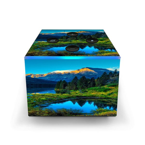 Mountain Lake Amazon Fire TV Cube Skin on Sale