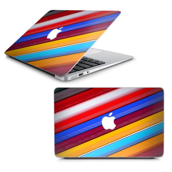 Color Stripes Pattern Macbook Air 11  A1370 A1465 Skin Online now