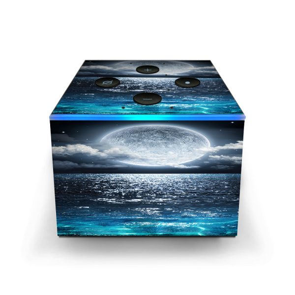 Giant Moon Over The Ocean  Amazon Fire TV Cube Skin Cheap