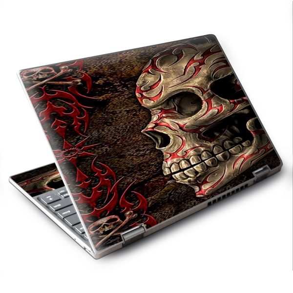Wicked Evil Tribal Skull Tattoo Lenovo Yoga 710 11.6  Skin Online Hot Sale