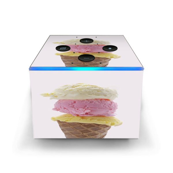 Ice Cream Cone Amazon Fire TV Cube Skin Supply