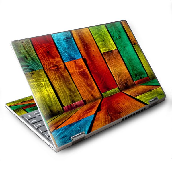 Colorful Wood Pattern Lenovo Yoga 710 11.6  Skin Cheap
