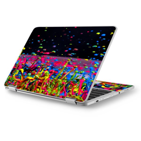 Splash Colorful Paint Asus Chromebook Flip 12.5  Skin Hot on Sale