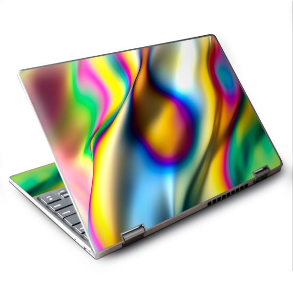 Oil Slick Rainbow Opalescent Design Awesome Lenovo Yoga 710 11.6  Skin Hot on Sale