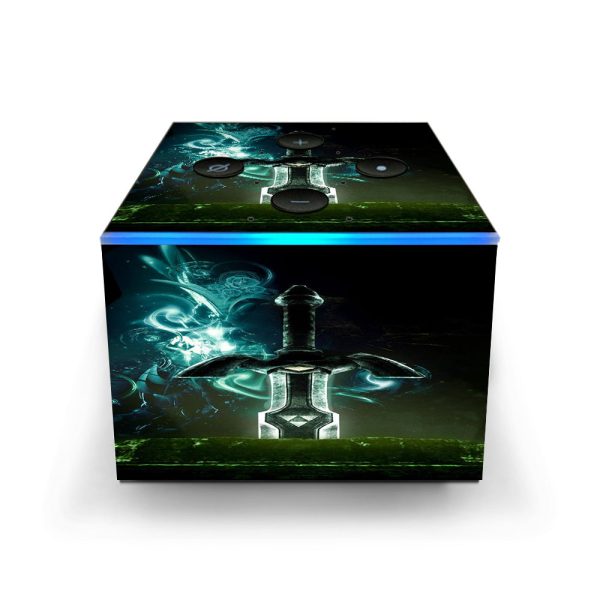 Master Sword Design Amazon Fire TV Cube Skin Online