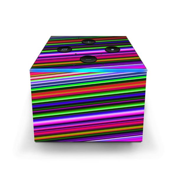 Bright Stripes Amazon Fire TV Cube Skin Cheap