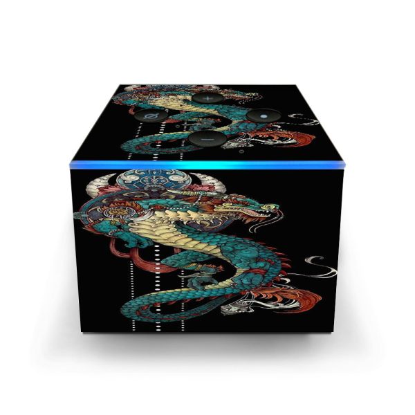 Dragon Japanese Style Tattoo Amazon Fire TV Cube Skin Online