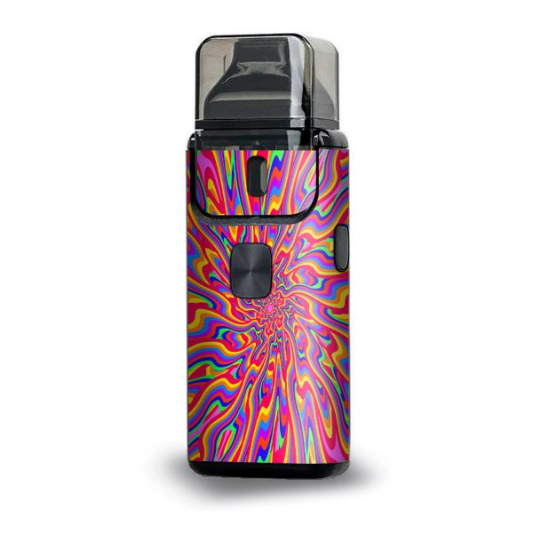 Optical Illusion Colorful Holographic Aspire Breeze 2 Skin on Sale