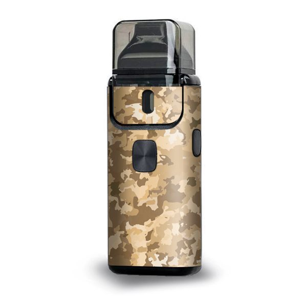 Brown Desert Camo Camouflage Aspire Breeze 2 Skin For Cheap