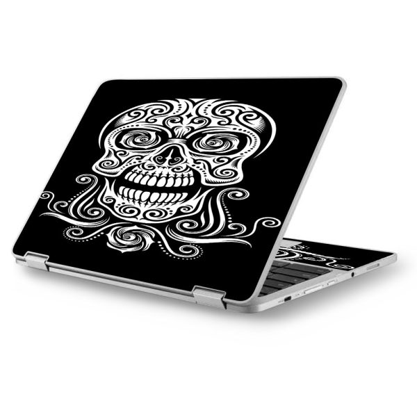 Tribal Skull Asus Chromebook Flip 12.5  Skin Cheap