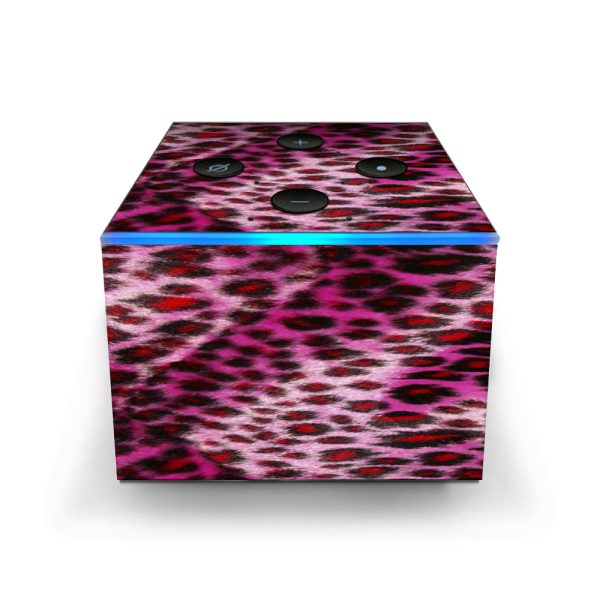 Pink Fur, Cheetah Amazon Fire TV Cube Skin Hot on Sale