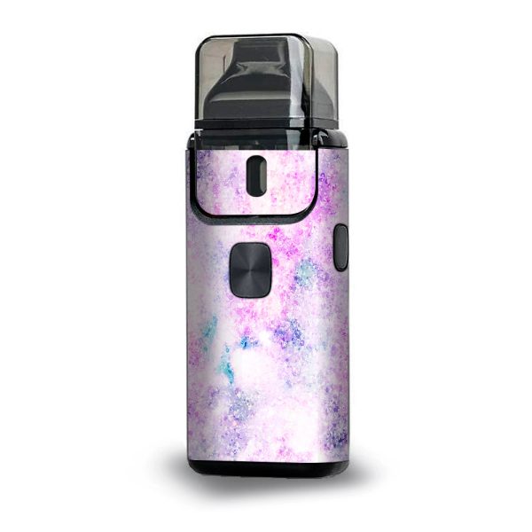 Pastel Crystals Pink Purple Pattern Aspire Breeze 2 Skin on Sale