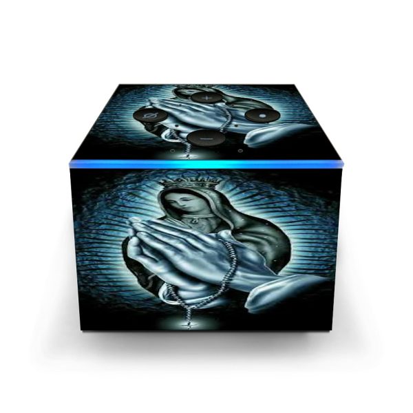 Prayer Praying Hands Mary Amazon Fire TV Cube Skin For Cheap