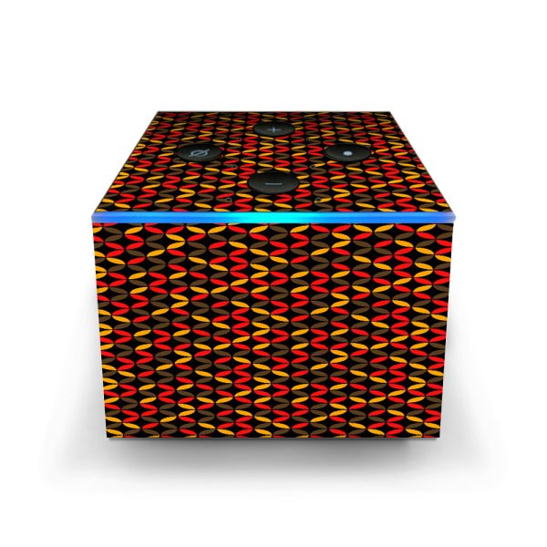 Weave Abstract Pattern Amazon Fire TV Cube Skin on Sale
