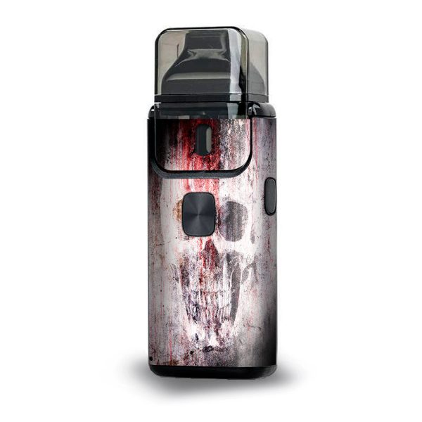 Tattered Skull Blood Skull Dead Aspire Breeze 2 Skin Hot on Sale