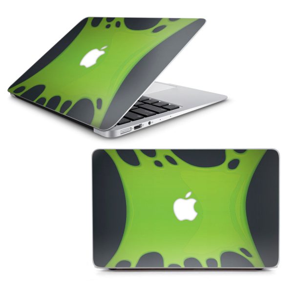 Stretched Slime Green Macbook Air 13  A1369 A1466 Skin Online Hot Sale