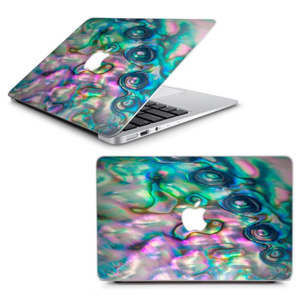 Abalone Shell Pink Green Blue Opal Macbook Air 13  A1369 A1466 Skin Discount