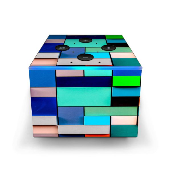 Textures Squares Amazon Fire TV Cube Skin Hot on Sale