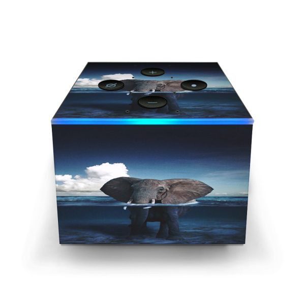 Elephant Under Water Amazon Fire TV Cube Skin For Cheap
