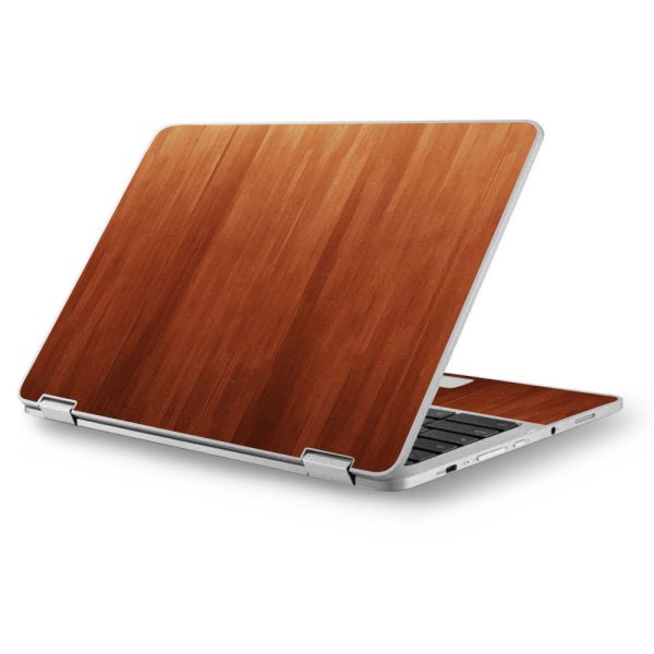Smooth Maple Walnut Wood Asus Chromebook Flip 12.5  Skin Hot on Sale