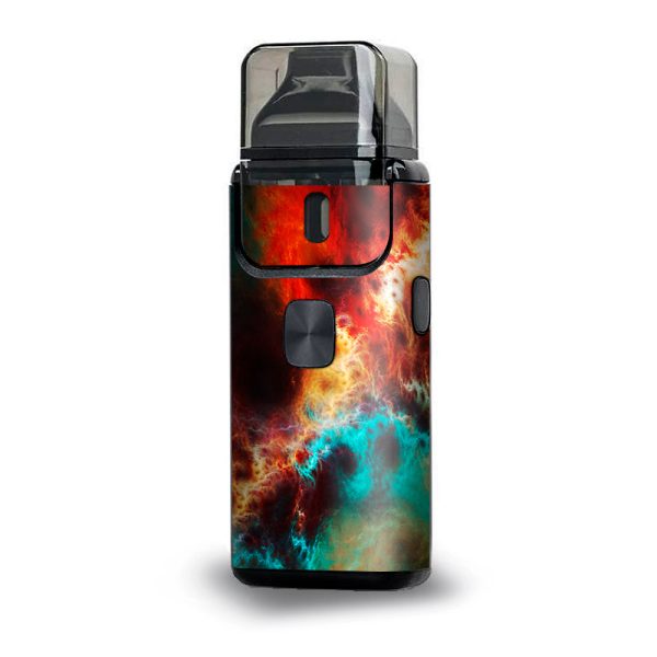 Fire And Ice Mix Aspire Breeze 2 Skin For Cheap