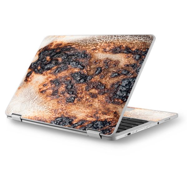 Burnt Marshmallow Fire Smores Asus Chromebook Flip 12.5  Skin Sale