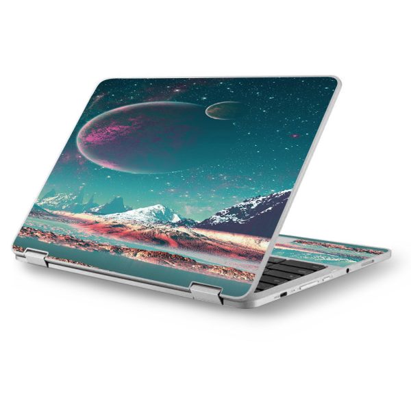 Planets And Moons Mountains Asus Chromebook Flip 12.5  Skin Hot on Sale