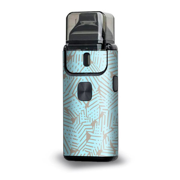 Blue Beige Pattern Aspire Breeze 2 Skin For Sale