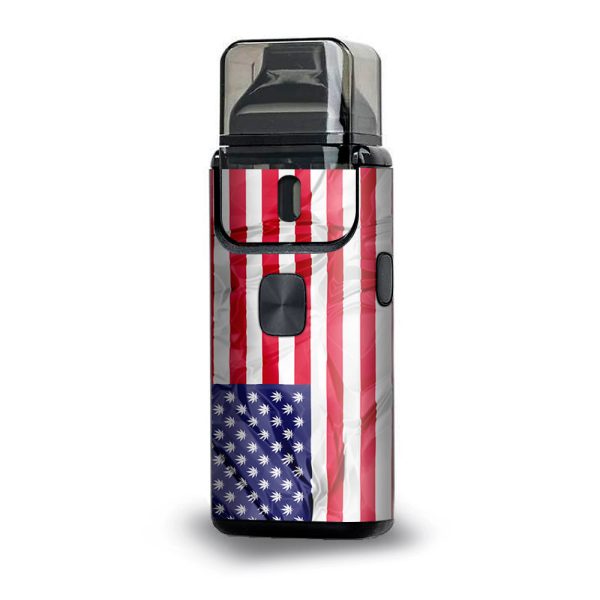 American Flag Pot Leaf Stars Marijuana Aspire Breeze 2 Skin Online