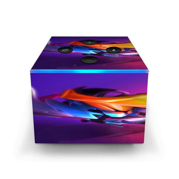 Futuristic Digital Glass Amazon Fire TV Cube Skin Sale