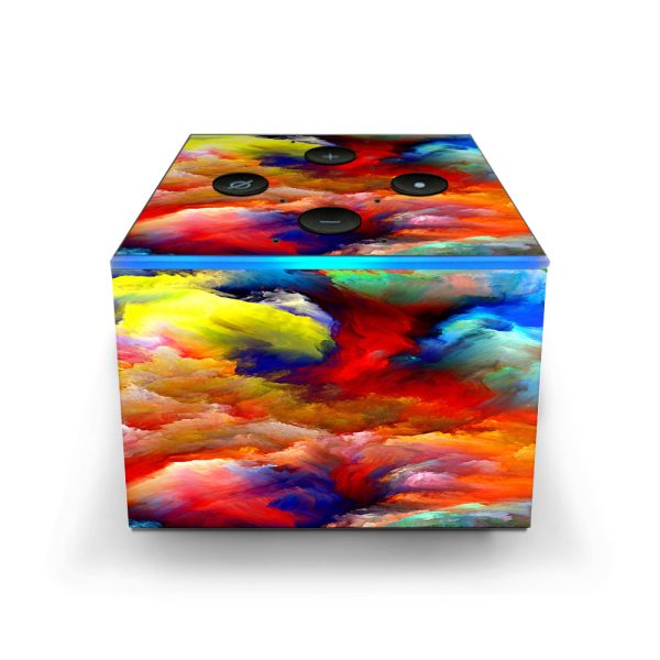 Oil Paint Amazon Fire TV Cube Skin Discount