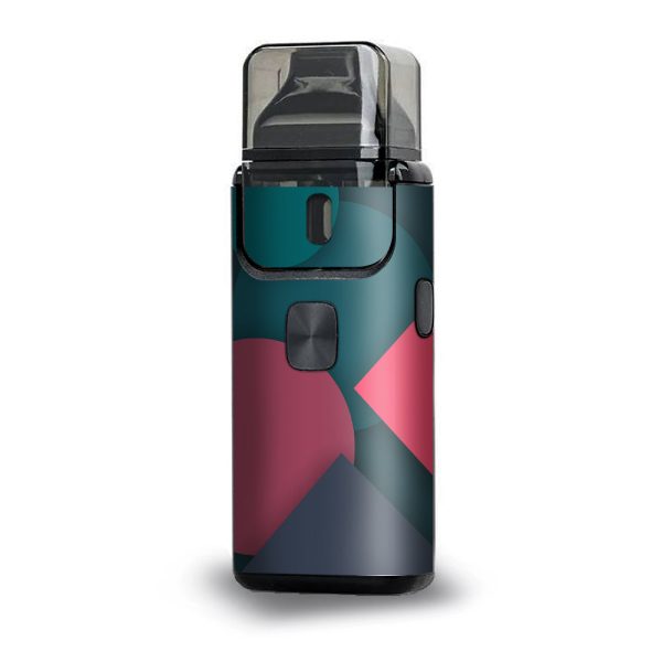 Pattern Pink Blue Aspire Breeze 2 Skin Online Hot Sale