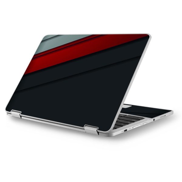 Modern Patterns Red Asus Chromebook Flip 12.5  Skin Online Hot Sale