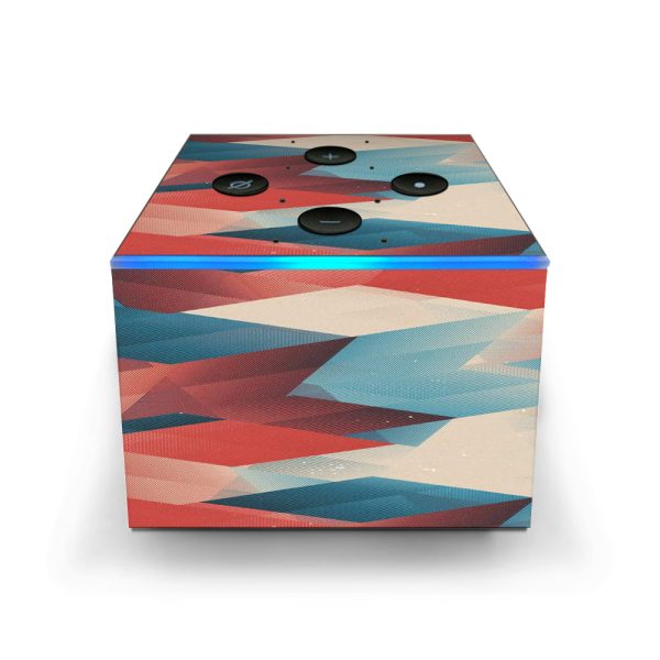 Abstract Pattern Amazon Fire TV Cube Skin Cheap