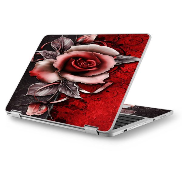 Beautful Rose Design Asus Chromebook Flip 12.5  Skin Online Hot Sale