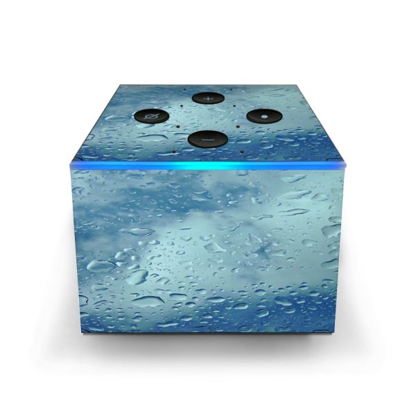 Raindrops Amazon Fire TV Cube Skin For Sale