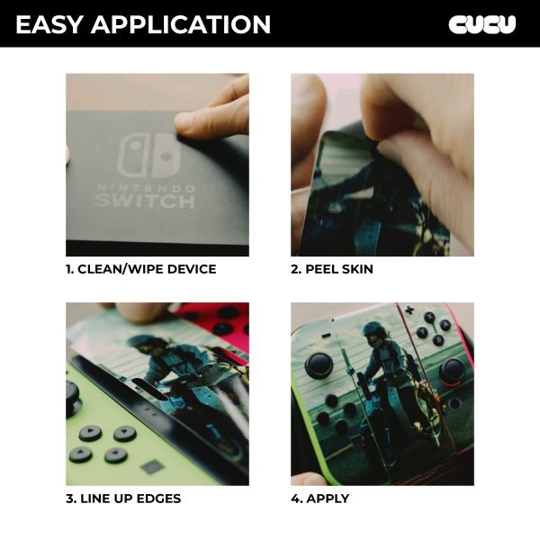 Nintendo Switch OLED Skin Lavender Discount - Image 4