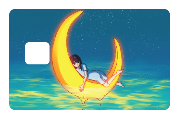 Girl on the Moon Hot on Sale - Image 2