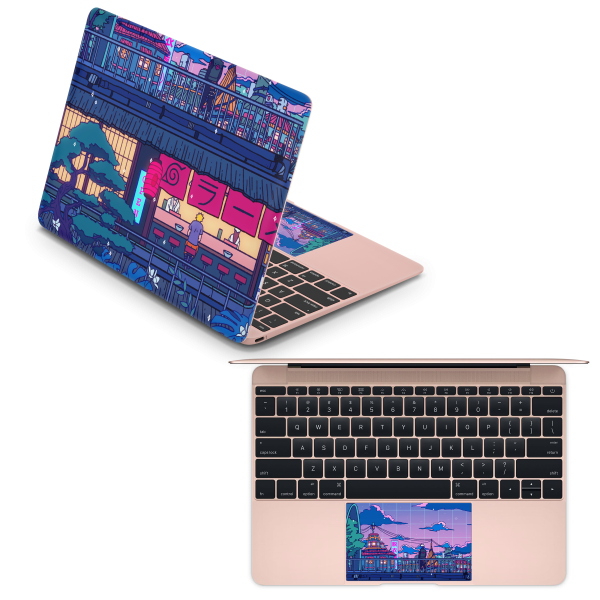 Apple MacBook Ramen Village Skin Online Hot Sale