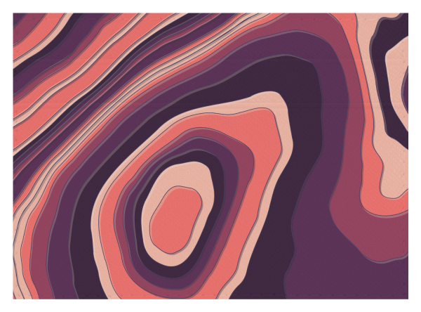 Topography Purple and Pink Sale