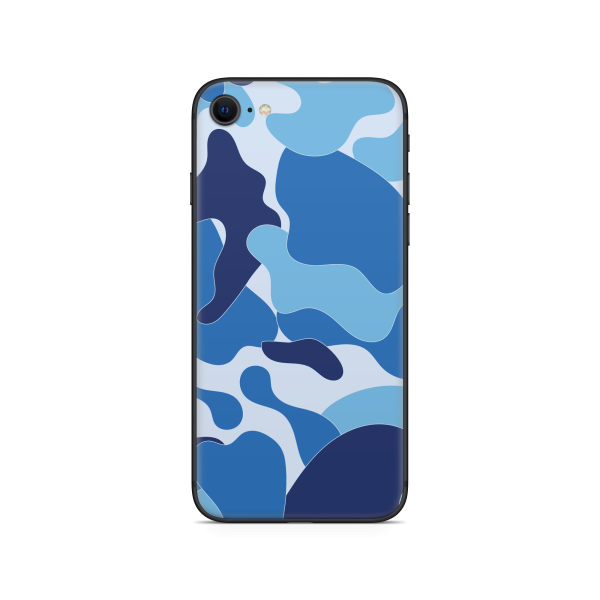 Apple iPhone Ape Camo Blue Skin Hot on Sale - Image 2