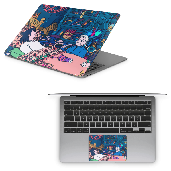 Apple MacBook Howl s Room Skin For Cheap - Image 3