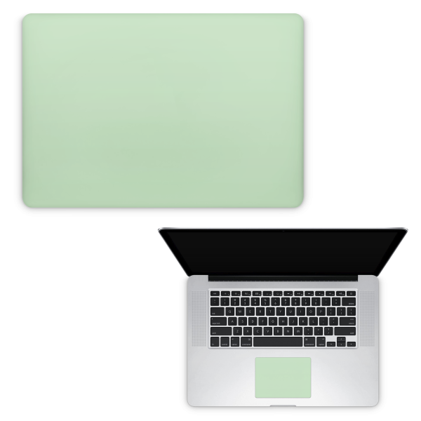 Apple MacBook Skin Pale Mint Supply - Image 3